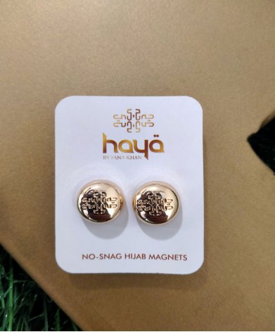 NO SANG HIJAB MAGNETS (GOLD GLOSSY FINISH)