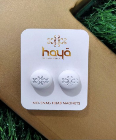 No Sang Hijab Magnets - White M