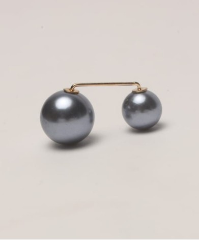 Pearl Pins Grey  (For Hijab)