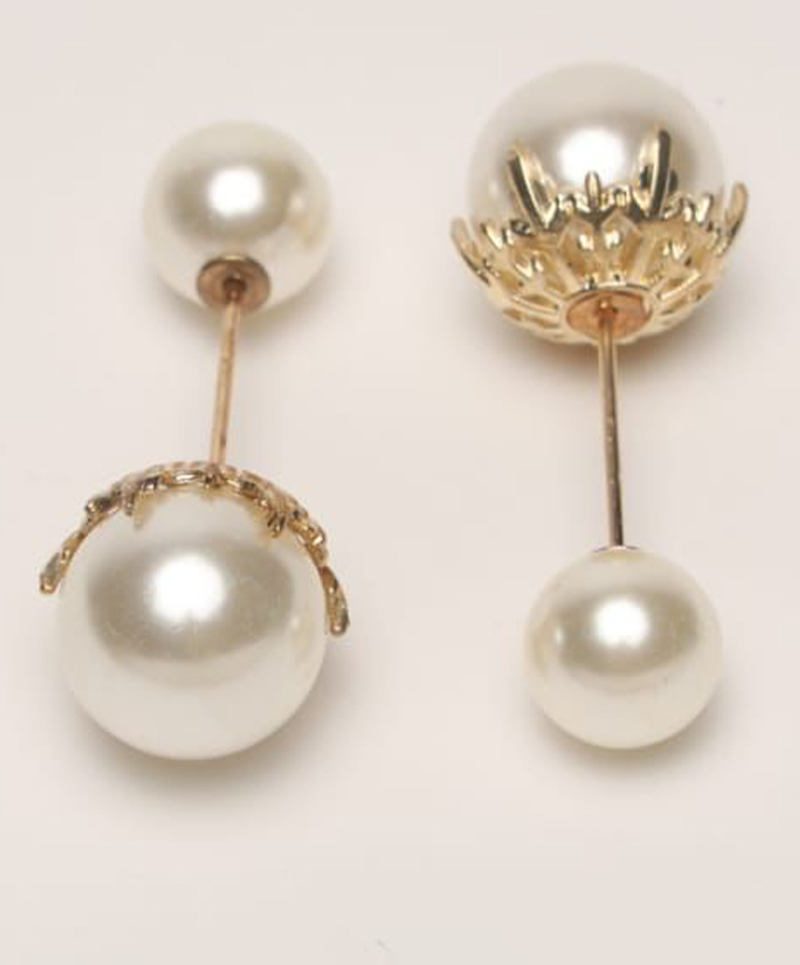 Pearl Pins Gold (For Hijab)