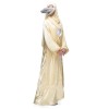 Shimmer 2 Layered Abaya-Lemon