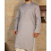 Men Kurta - Grey