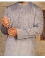 Men Kurta - Grey