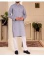 Men Kurta - Grey