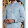 MEN  SHALWAR KAMEEZ PLAIN SKY BLUE