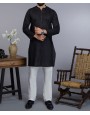 Men Kurta - Black