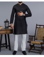 Men Kurta - Black