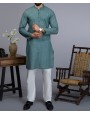 Men Kurta - Green