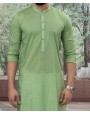 Men Kurta - Green