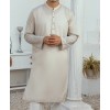 MEN PLAIN OFF WHITE KURTA