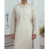Men Kurta - Off White