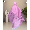 Shimmer Abaya -Bubblegum