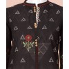 Black Triangle 1Pc Stitched Kurti