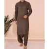 Men Kameez Shalwar Plain Dark Grey