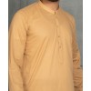 Men Kameez Shalwar Plain Khaki