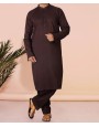 Men Shalwar Kameez - Chocolate