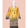Bright Yellow 3 Pc Stitched Suit