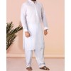 Men Kameez Shalwar Plain White