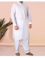 Men Shalwar Kameez - White