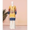 Yellow Lines 1Pc Stitch Kurti