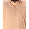 Men Kameez Shalwar Plain Peach