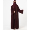 Cairo 5 Pc Set Abaya - Mulberry