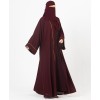 Cairo 5 Pc Set Abaya - Mulberry