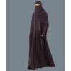 Cairo 5Pc Set Abaya - Saddle