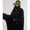 Qamar Collection Abaya - Lime