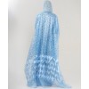 Feather Collection Abaya - Baby Blue