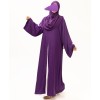 Orchid 4 Pc Set Abaya-Purple