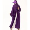 Orchid 4 Pc Set Abaya-Purple