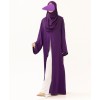 Orchid 4 Pc Set Abaya-Purple
