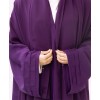Orchid 4 Pc Set Abaya-Purple