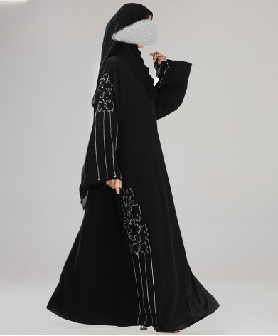 Emirati Abaya - Rose