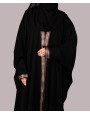 GC 3 Pc Set Abaya-Black