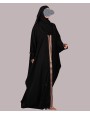GC 3 Pc Set Abaya-Black