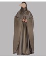 Daliya 4 Pc Set Abaya - Truffle
