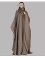 Daliya 4 Pc Set Abaya - Truffle