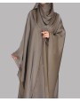 Daliya 4 Pc Set Abaya - Truffle