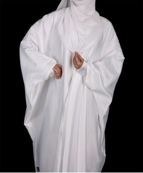 Lulu 4 Pc Set Abaya - Dove