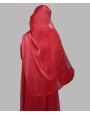 Sitara Abaya - Chilli Red