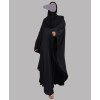 Alana 3 Pc Set Abaya - Black