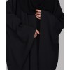 Alana 3 Pc Set Abaya - Black