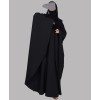 Alana 3 Pc Set Abaya - Black