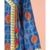 Blue Web Lawn Printed 1Pc Stitched Kurti