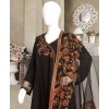 Black Multi 3 Pc Stitched Suit