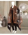 Black Multi 3 Pc Stitched Suit