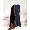 Sapphire Velvet 2Pc Stitched Suit- Blue