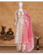 Zinnia  3 Pc Stitched Suit-Off White